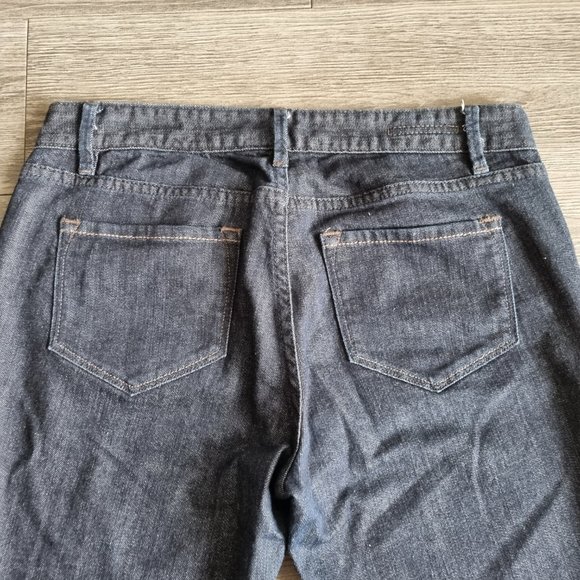 Club Monaco Ella Slim Straight Low Rise Dark Wash Denim Jeans Size 29 - Picture 3 of 7